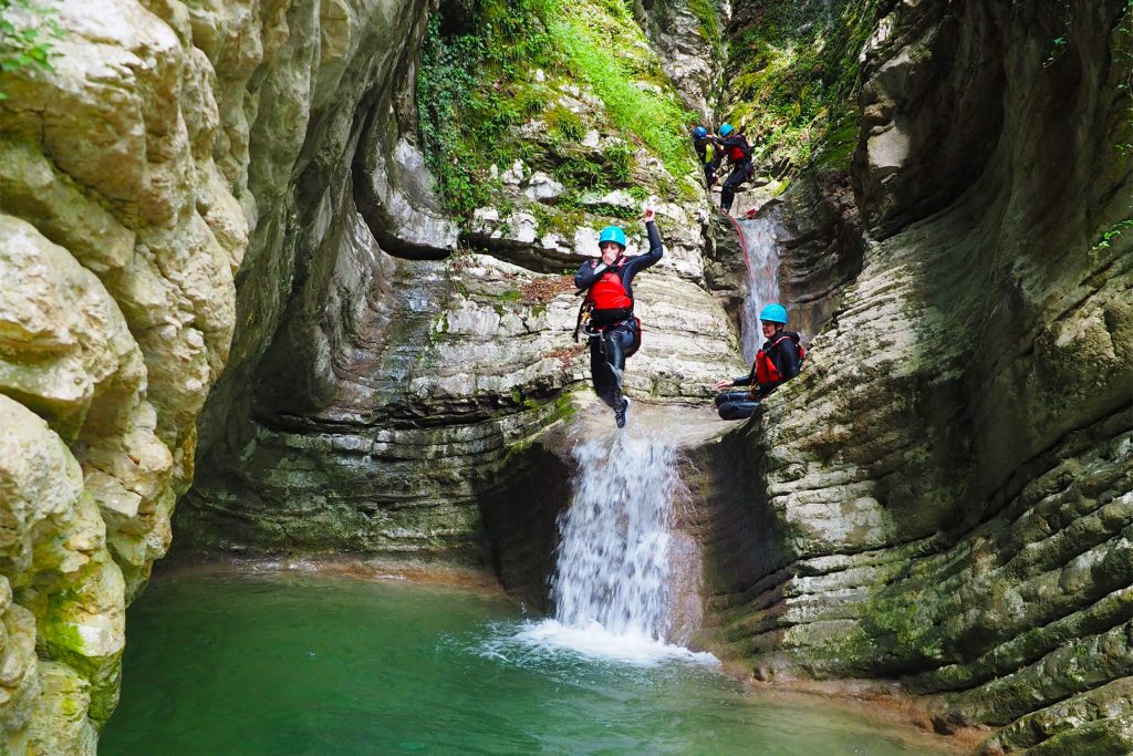 canyoning bovec
